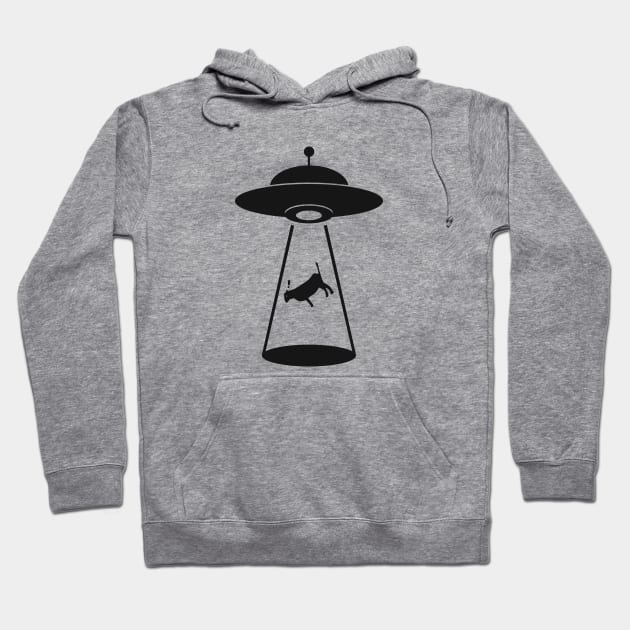 Cow Abductions Hoodie by Astroman_Joe